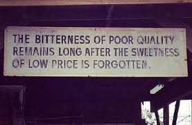Image result for judging quality by price examples